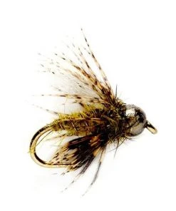 Fulling Mill Shop Flies Soft Hackle Caddis Pupa - Tungsten Bead Head