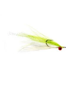 Fulling Mill Clouser Minnow Chartreuse & White
