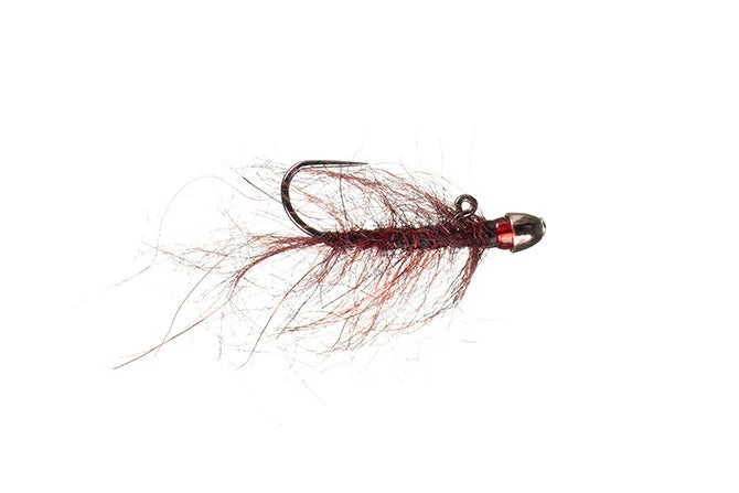 MFC Chan's Balanced Ruby-Eyed Leech - Red Shop Flies 3 MFC Chan's Balanced Ruby-Eyed Leech - Red Shop Flies