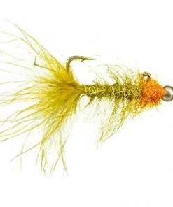 MFC Shop Flies Rowley's Balanced Leech - Olive Pumpkin