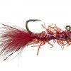 MFC Rowley's BB Micro Leech - Red Shop Flies