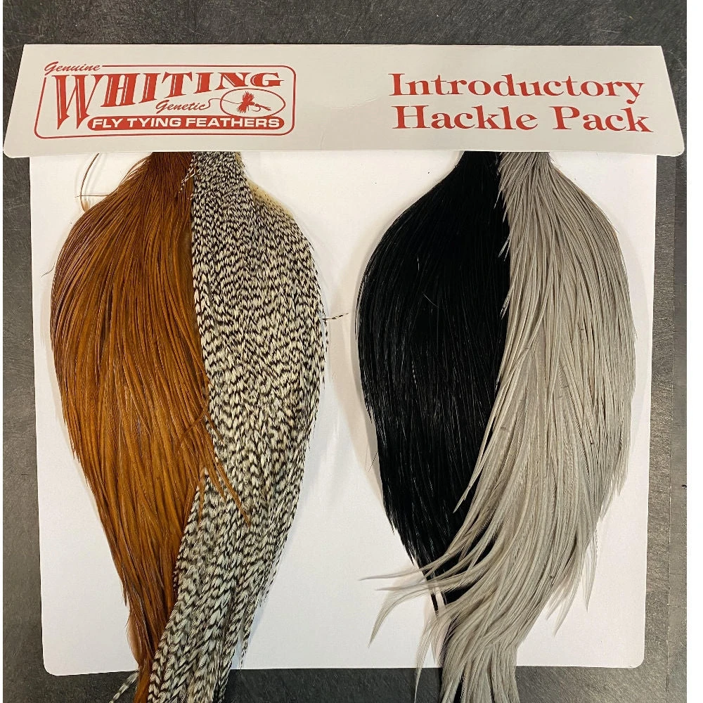 Whiting Cape Hackle Starter Pack 3 Whiting Cape Hackle Starter Pack
