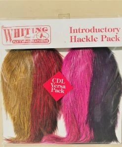 Hackle Whiting Coq De Leon Intro Versa Pack 4 1/2 Capes