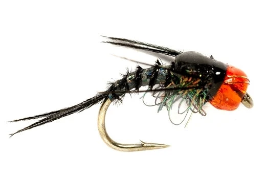 Fulling Mill Shop Flies Phlamin Pheasant Tail - Black 3 Fulling Mill Shop Flies Phlamin Pheasant Tail - Black