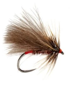 Fulling Mill Shop Flies Roza's Red Butt Caddis - Barbless