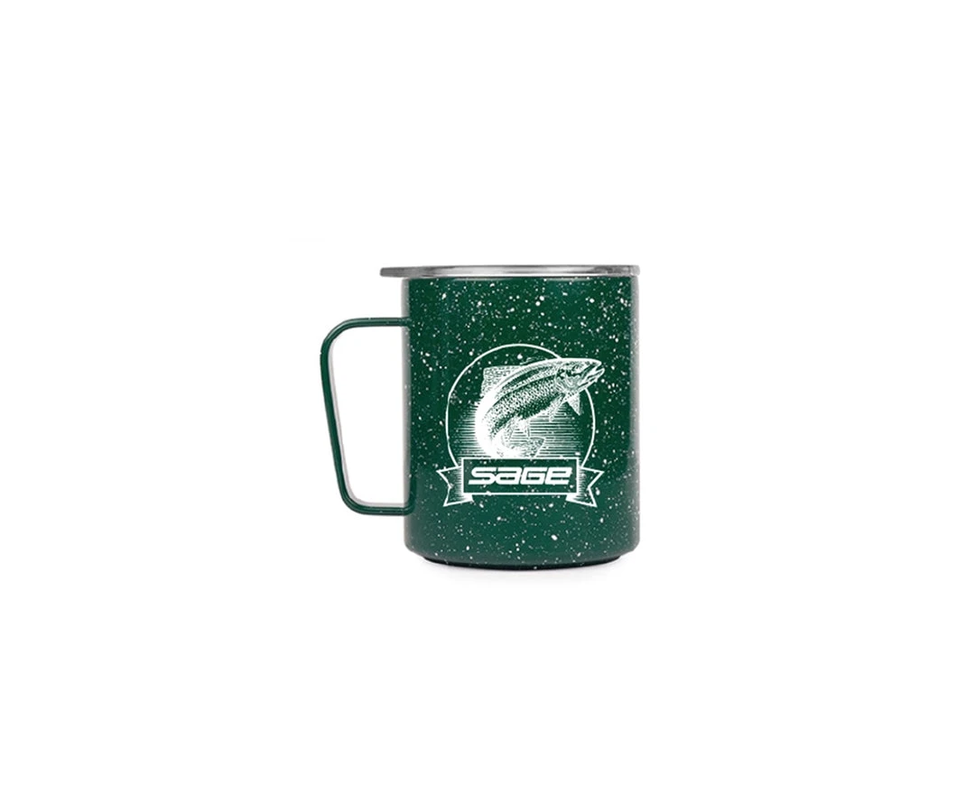 Sage Camp Cup Green - Trout On Water Accessories 3 Sage Camp Cup Green - Trout On Water Accessories