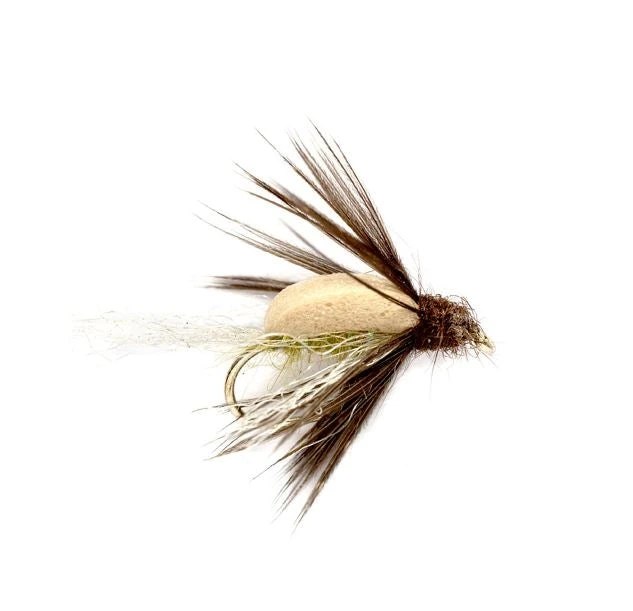 Fulling Mill Bastian Float Caddis Emerger - Olive Shop Flies 3 Fulling Mill Bastian Float Caddis Emerger - Olive Shop Flies