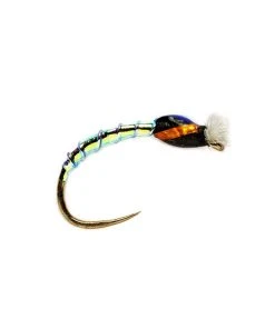 Fulling Mill Shop Flies Oil Slick Buzzer Opal/Black