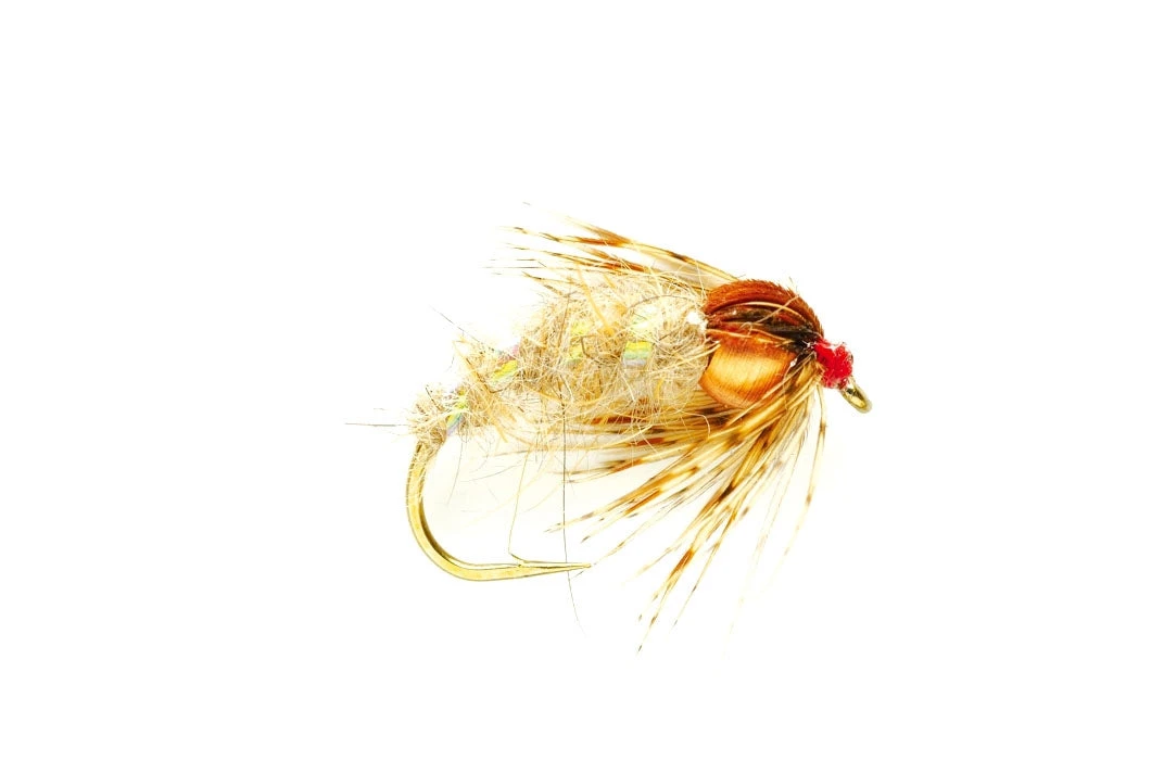 Fulling Mill Shop Flies Holy Grail Hare's Ear Natural (BH) 3 Fulling Mill Shop Flies Holy Grail Hare's Ear Natural (BH)