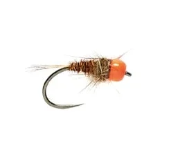 Fulling Mill Shop Flies Orange Head Mary (TBH) B/L