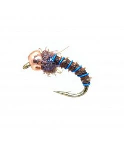Fulling Mill Biot Pupa - Brown/Blue Shop Flies