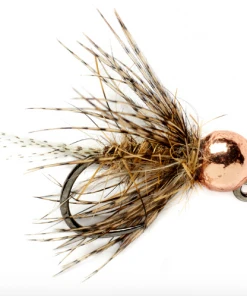 Fulling Mill Shop Flies Tungsten Bomb March Brown Jig