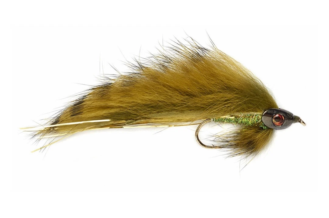 Fulling Mill Shop Flies Olive Zonker Skullhead 3 Fulling Mill Shop Flies Olive Zonker Skullhead