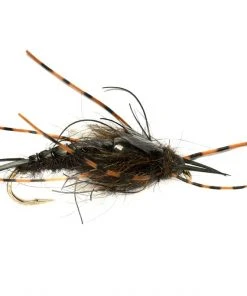 Fulling Mill Shop Flies Tungsten Nemec Stone Nymph Black