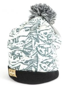 Abby Paffrath Hats Fish Print Beanie