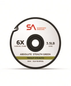 Scientific Anglers Absolute Stealth Green Trout Stealth Tippet - 30m