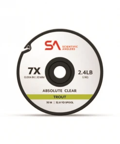 Tippet Leader & Accessories Scientific Anglers Absolute Clear Trout Tippet - 30m