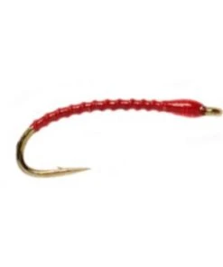 Fulling Mill Boroff's Anneworm - Red Shop Flies