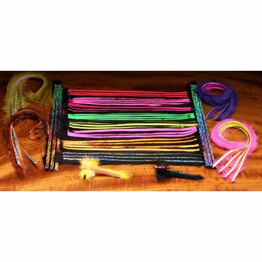 Hareline Bling Rabbit Strips Hair & Fur 3 Hareline Bling Rabbit Strips Hair & Fur