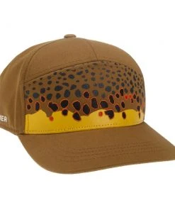 Rep Your Water RepYourWater Brown Trout Skin 7 Panel Hat