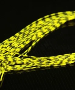 Hareline Synthetic Fibers & Flash Barred Rubber Legs 16 Hareline Synthetic Fibers & Flash Barred Rubber Legs