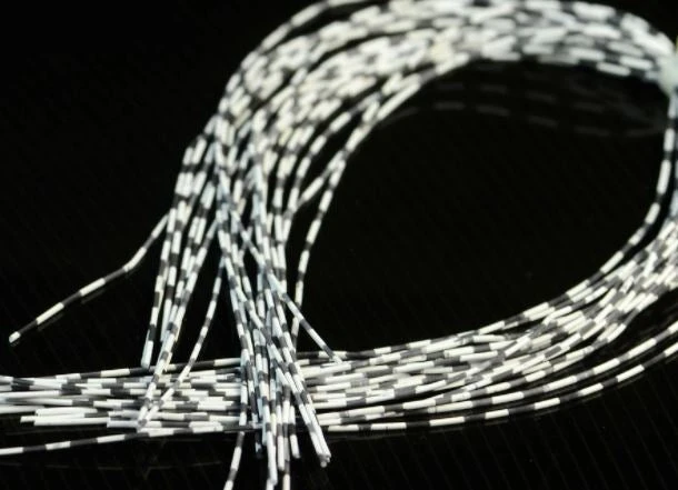 Hareline Synthetic Fibers & Flash Barred Rubber Legs 13 Hareline Synthetic Fibers & Flash Barred Rubber Legs