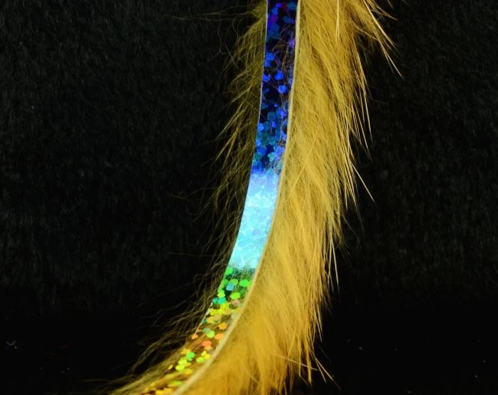 Hareline Bling Rabbit Strips Hair & Fur 25 Hareline Bling Rabbit Strips Hair & Fur