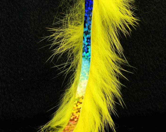 Hareline Bling Rabbit Strips Hair & Fur 48 Hareline Bling Rabbit Strips Hair & Fur