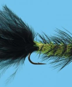 Solitude Bead Head Krystal Body Bugger - Olive Shop Flies