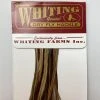 Whiting 100 Pack Dry Fly Hackle - Brown - 10
