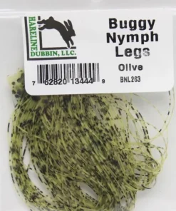 Hareline Synthetic Fibers & Flash Buggy Nymph Legs 16 Hareline Synthetic Fibers & Flash Buggy Nymph Legs