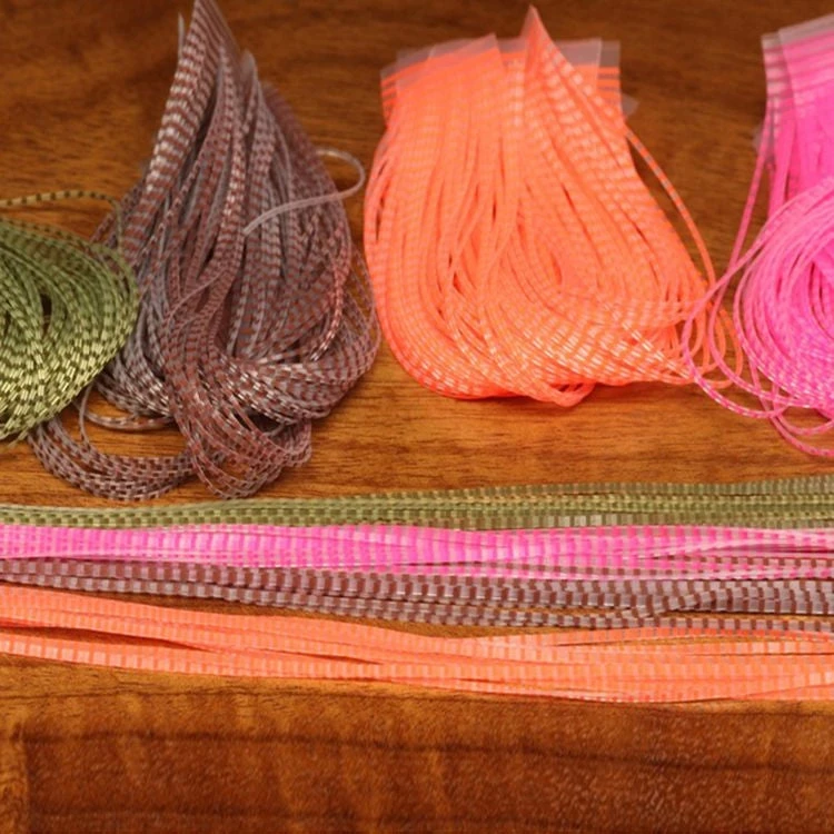 Hareline Synthetic Fibers & Flash Chicone's Crusher Legs 3 Hareline Synthetic Fibers & Flash Chicone's Crusher Legs