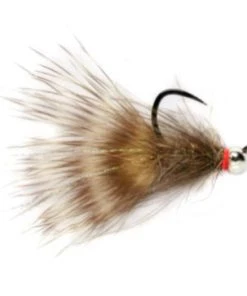 Fulling Mill Shop Flies CDC Jig Streamer Minnow