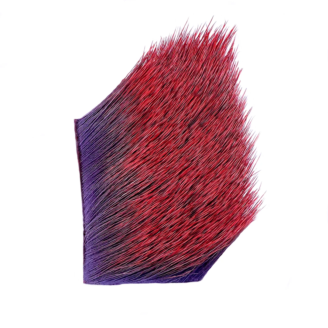 Nature's Spirit Hair & Fur Select Cow Elk - SPECIAL COLOR - Claret 3 Nature's Spirit Hair & Fur Select Cow Elk - SPECIAL COLOR - Claret