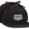 Coal Tracker Flannel Lined 5 Panel Earflap Cap Hats