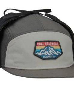Coal Tracker Flannel Lined 5 Panel Earflap Cap Hats