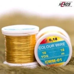 Nature's Spirit Wire, Tinsel & Lead Hends Color Wire - 0.14 Diameter