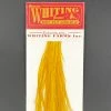 Whiting 100 Pack Dry Fly Hackle - White Dyed Copper Olive - 12 2 Whiting 100 Pack Dry Fly Hackle - White Dyed Copper Olive - 12