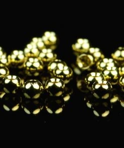 Hareline Cyclops Brass Beads