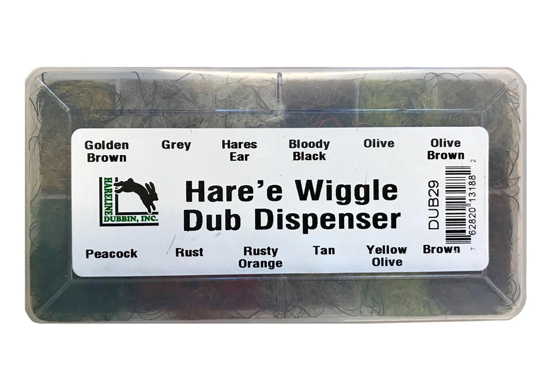 Hareline Hare'e Wiggle Dub Dubbing Dispenser 3 Hareline Hare'e Wiggle Dub Dubbing Dispenser