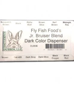 Hareline Dubbing Bruiser Blend Jr. Dark Colors Dispenser