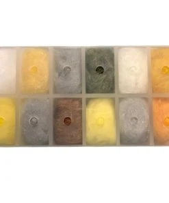 Hareline Bruiser Blend Jr. Light Colors Dispenser Dubbing