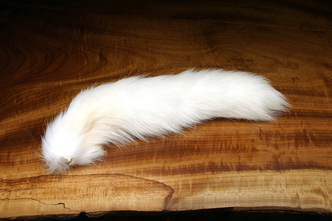 Wapsi Hair & Fur Whole Arctic Fox Tail 3 Wapsi Hair & Fur Whole Arctic Fox Tail