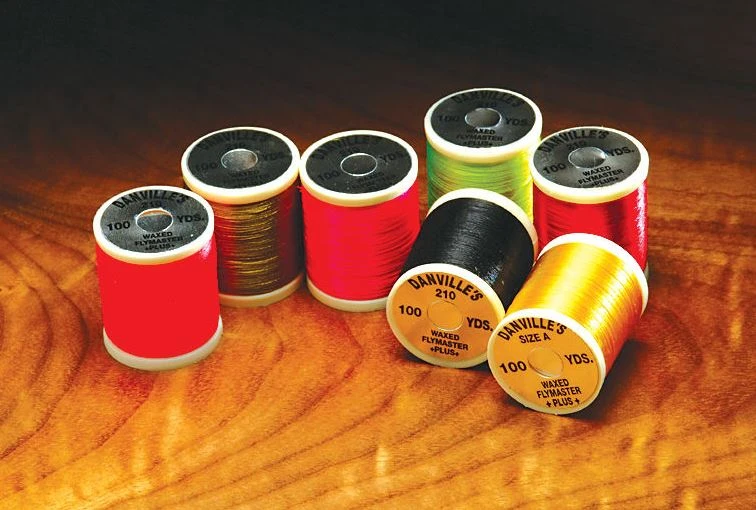 Hareline Danville Flat Waxed Nylon Thread - 210 Denier 3 Hareline Danville Flat Waxed Nylon Thread - 210 Denier