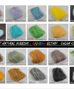 Nature's Spirit Fine Natural Dubbing - Rainbow Blend