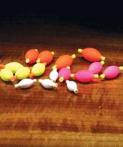 Hareline Indicators & Split Shot Football Foam Indicators