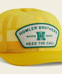 Howler Brothers Howler Bros Unstructured Snapback Hat - Feedstore: Yellow Hats