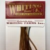 Whiting 100 Pack Dry Fly Hackle - Furnace - 20