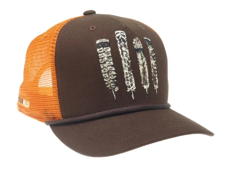 Rep Your Water Hats RepYourWater Grouse Feathers Hat 3 Rep Your Water Hats RepYourWater Grouse Feathers Hat