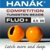 Nature's Spirit Hanak Fluo+ Slotted Tungsten Beads